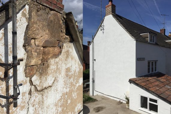 Exterior-Render-Repair-before-and-after-lower-street-stroud-gloucestershire